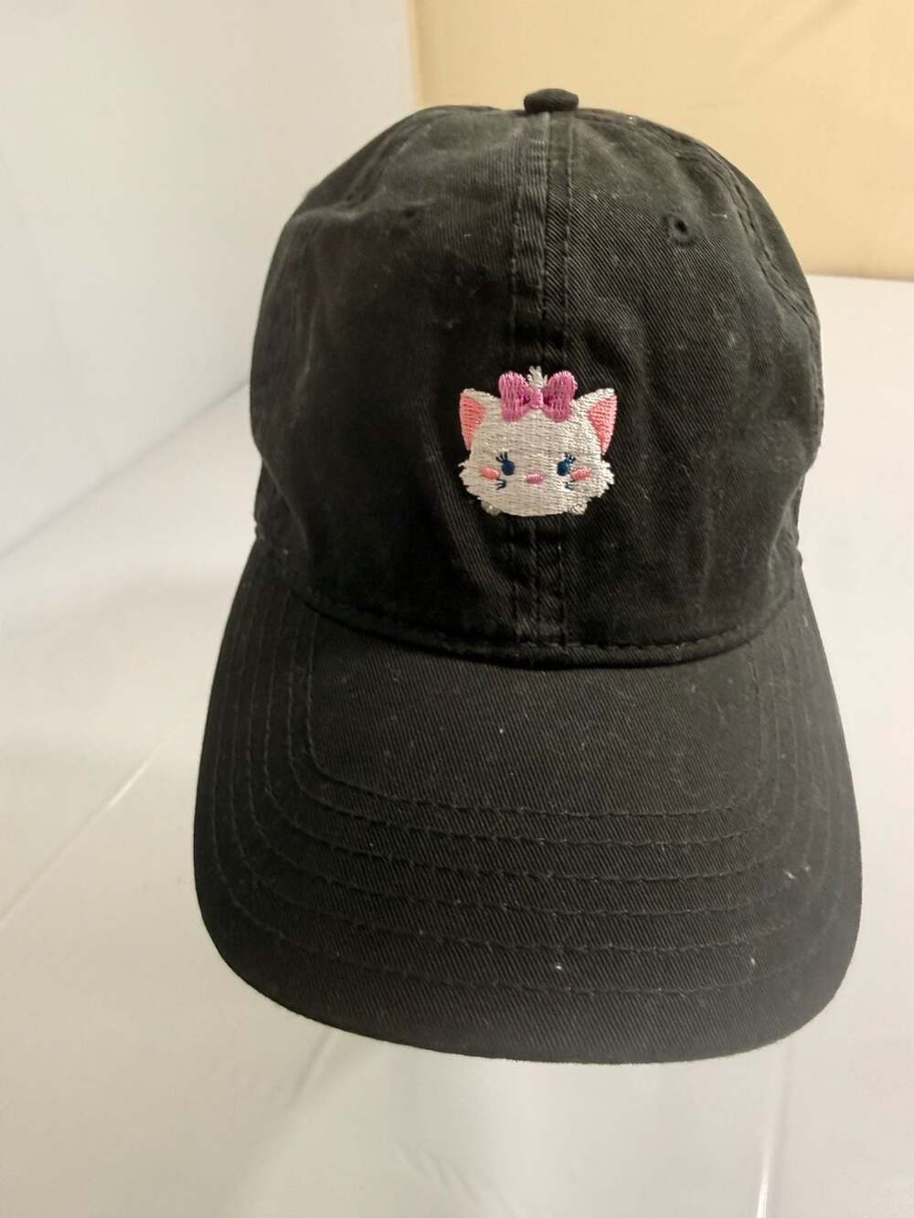 Disney Tsum Tsum Marie Aristocats Black Baseball Hat Cap